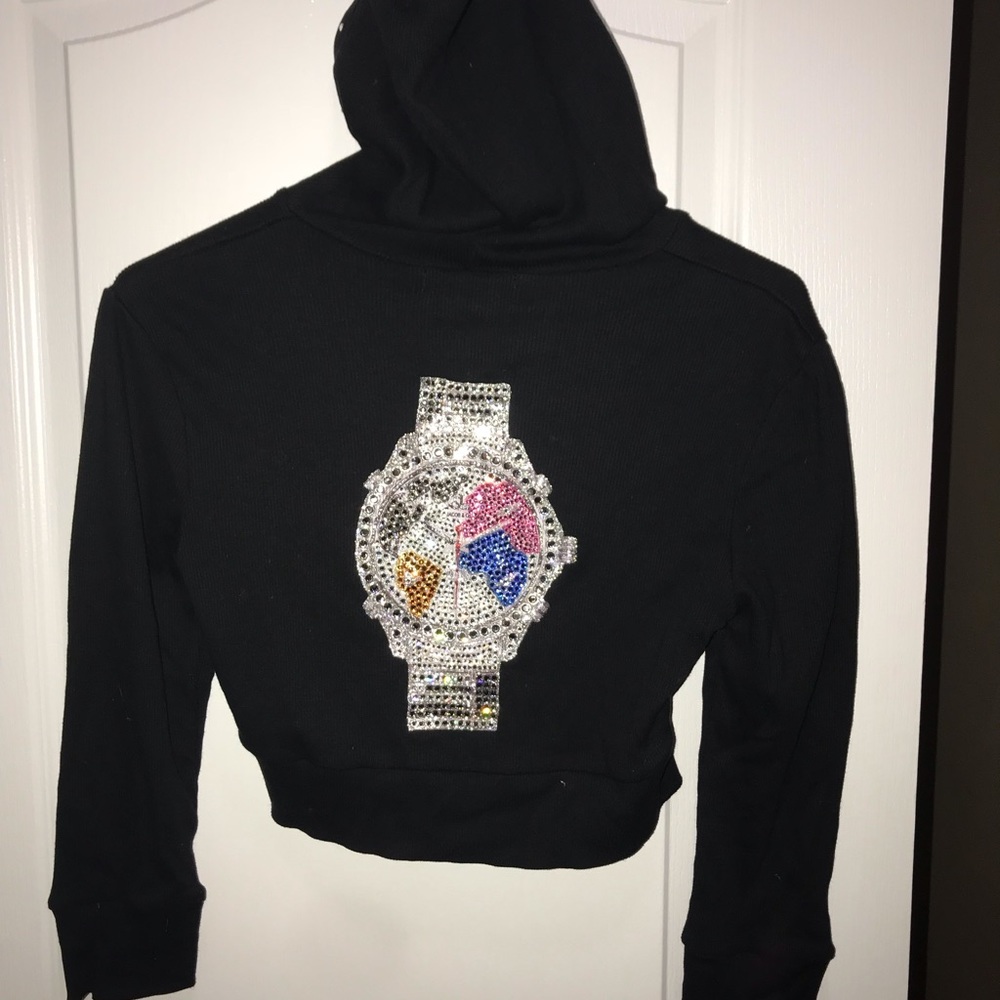 Swarovski Crystal Hoodie